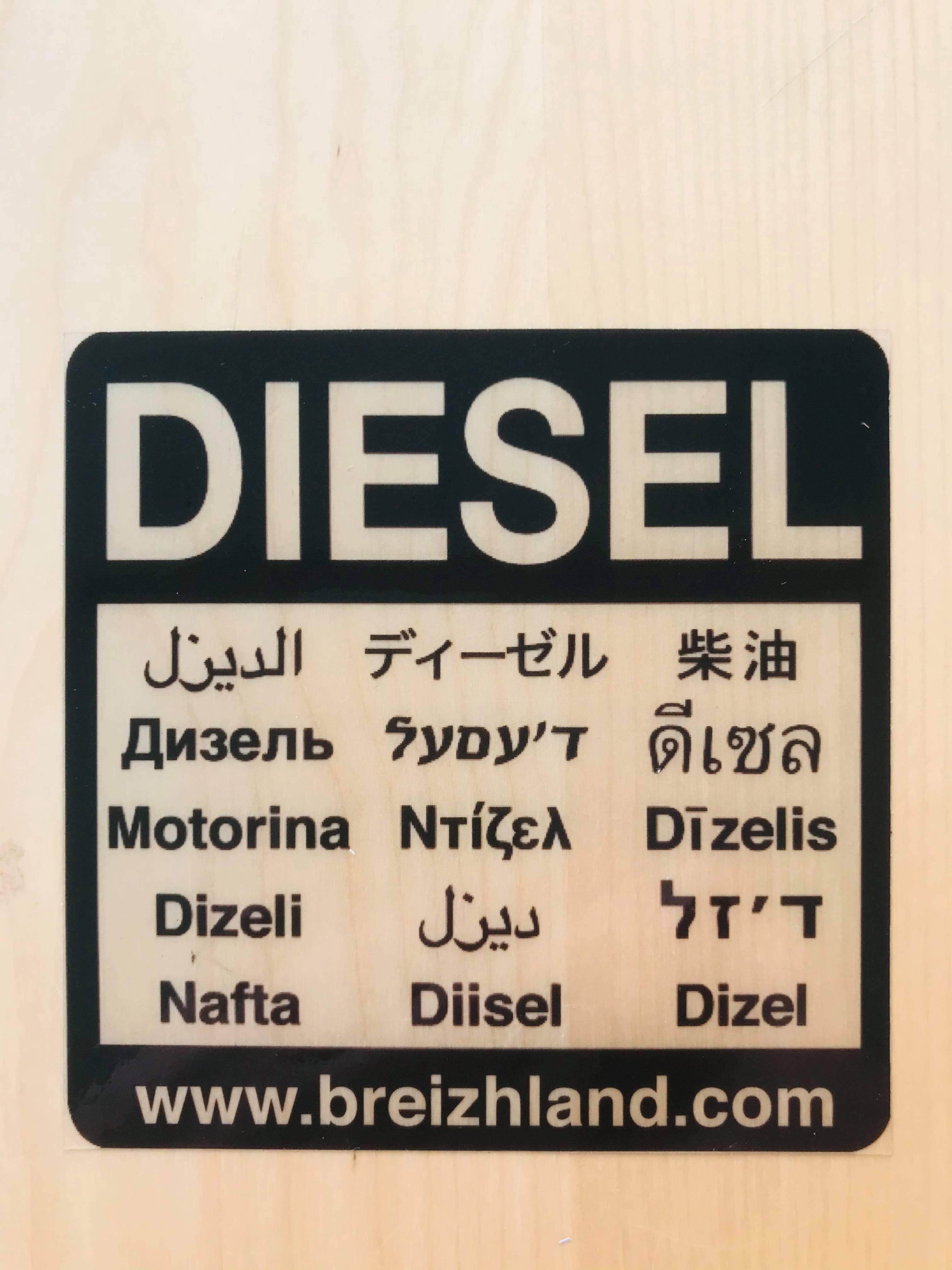 Sticker Diesel